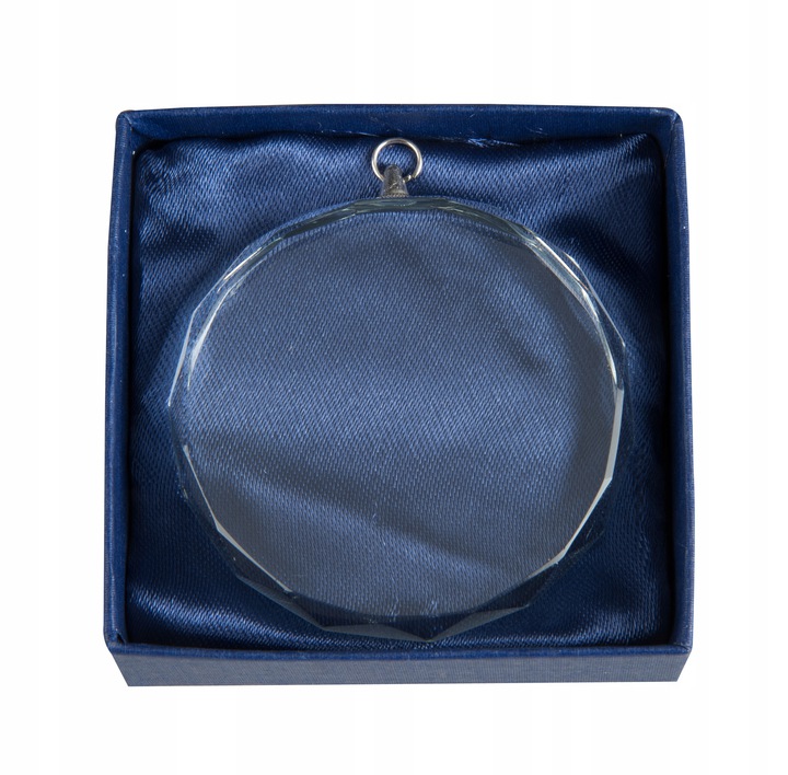 Medal szklany w etui z grawerem | biuroweokazje.pl | Zamów już dziś!