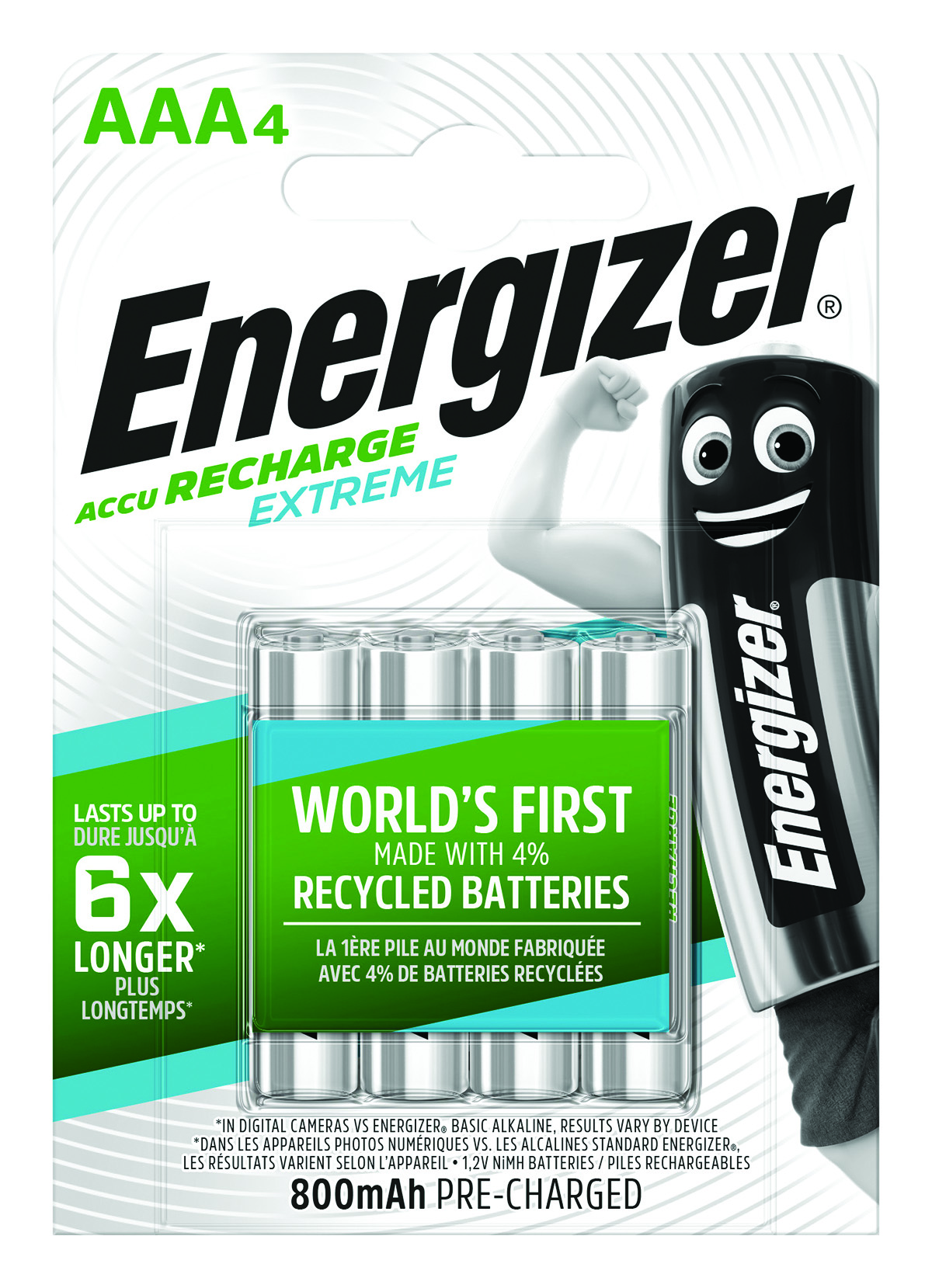 Bateria - akumulatory AAA Energizer Extreme 4 szt | biuroweokazje.pl | Sprawdź ofertę