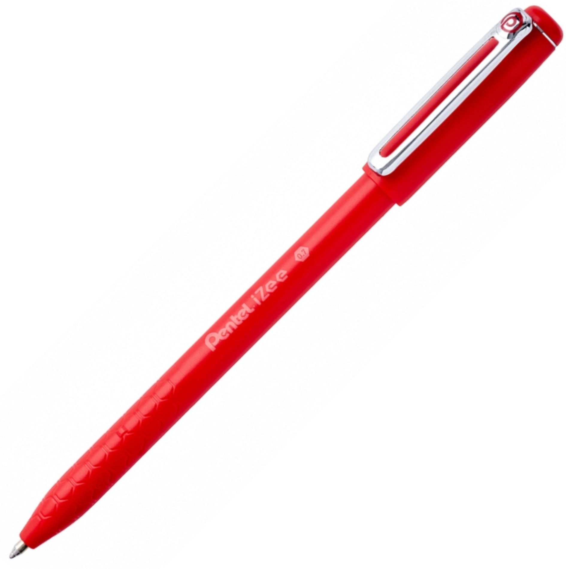 Długopis Pentel izee bx457 czerwony | biuroweokazje.pl | Kup online!