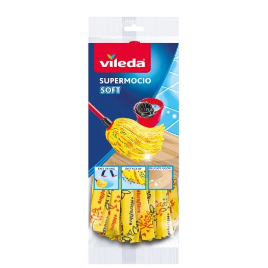 Mop Vileda wkład paski do biura | biuroweokazje.pl | Skorzystaj z rabatu!