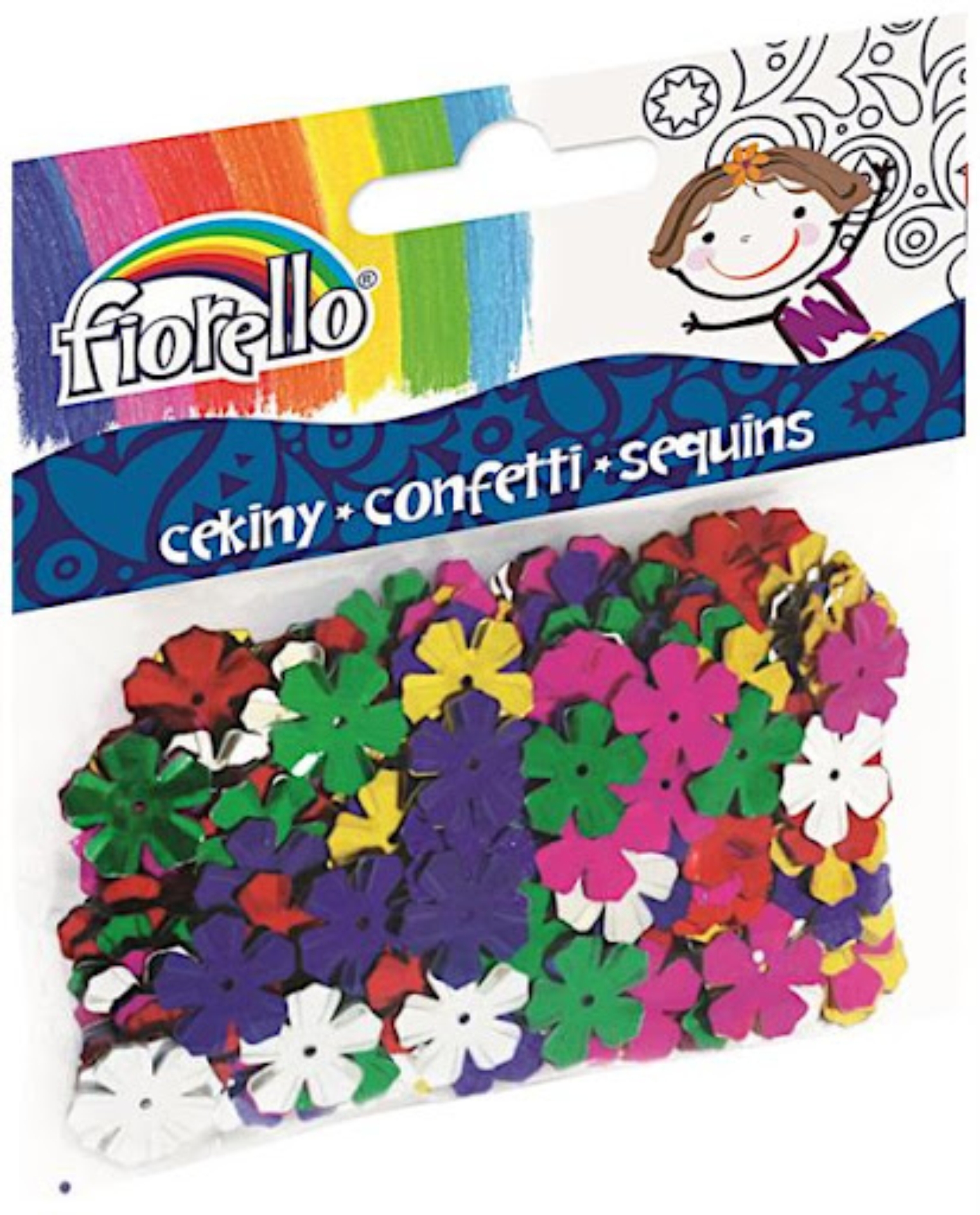 Cekiny konfetti kwiatek gr-C14-13 | biuroweokazje.pl | Sięgnij po najlepsze