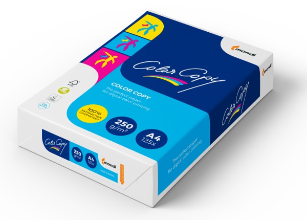Papier Color copy A4 250 g/m2 zestaw 125 arkuszy | biuroweokazje.pl | Wybierz mądrze!
