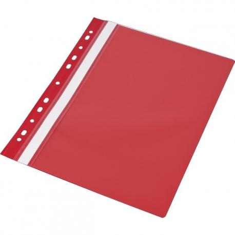 Skoroszyt Plastikowy oczkowy czerwony My Offiice | biuroweokazje.pl | Działaj teraz!