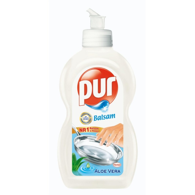 Płyn do mycia naczyń Pur aloes, 450 ml | biuroweokazje.pl | Kup wygodnie!