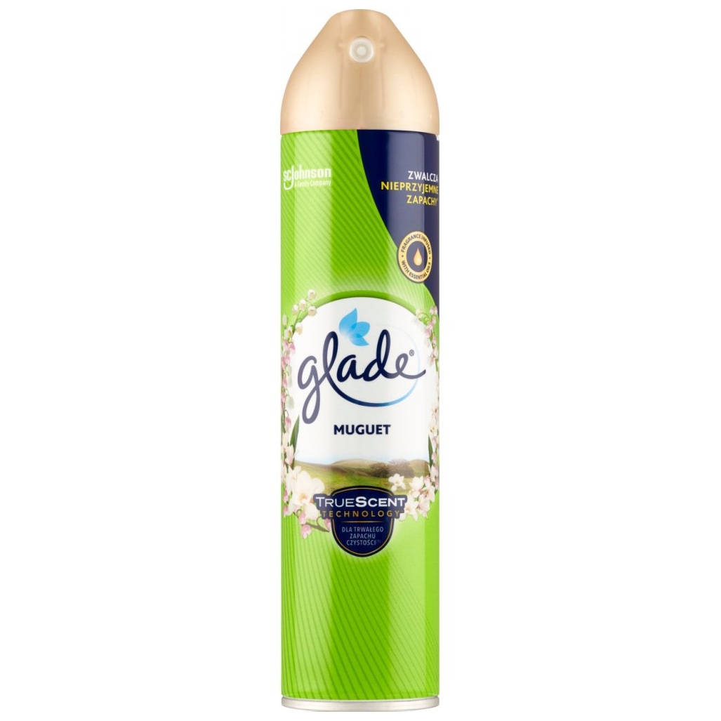 Odświeżacz powietrza glade w sprayu 300 ml konwalia | biuroweokazje.pl | Kup taniej!