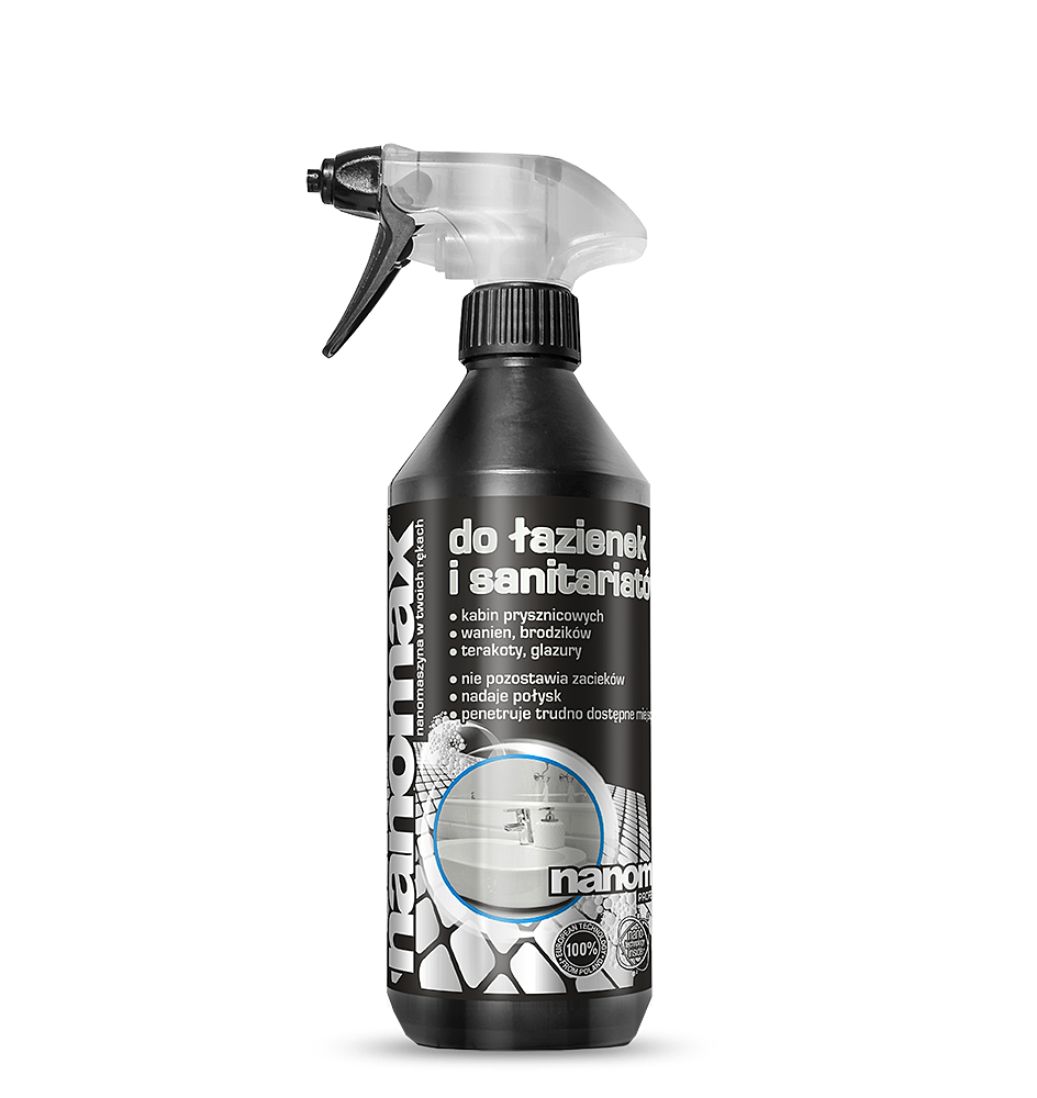 Nanomax do łazienek i sanitariatów 0,5 l | biuroweokazje.pl | Zamów taniej!