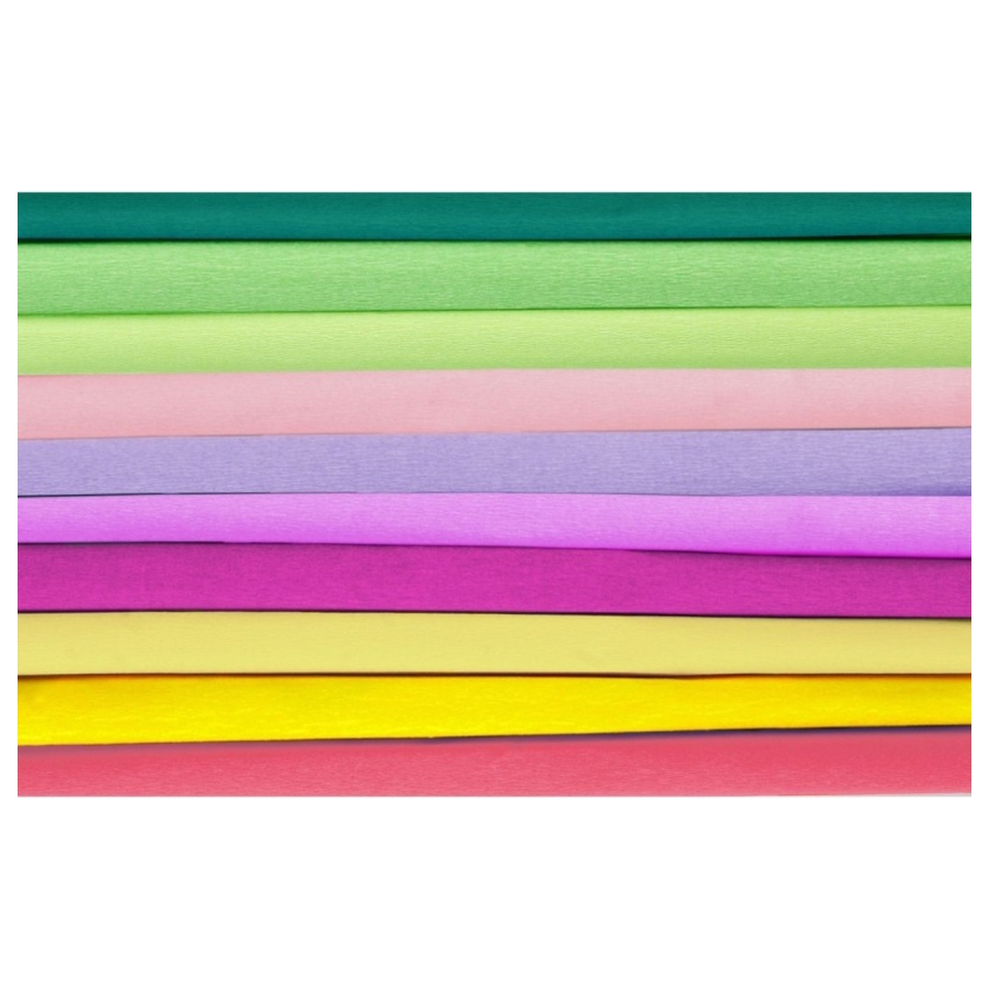 Bibuła marszczona 25 x 200cm - flower - mix 10 kol | biuroweokazje.pl | Postaw na pewny wybór