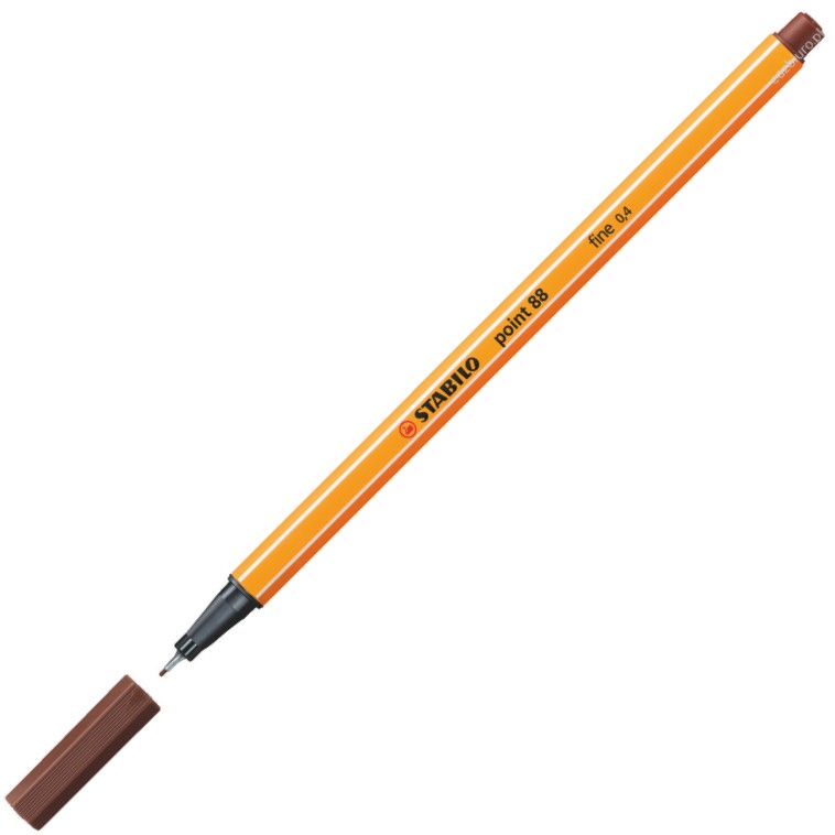 Cienkopis Stabilo 88/45 brązowy | biuroweokazje.pl | Zyskaj komfort wyboru