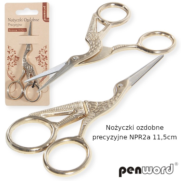 Nożyczki ozdobne precyzyjne npr2a 11,5 cm | biuroweokazje.pl | Wybierz hit!