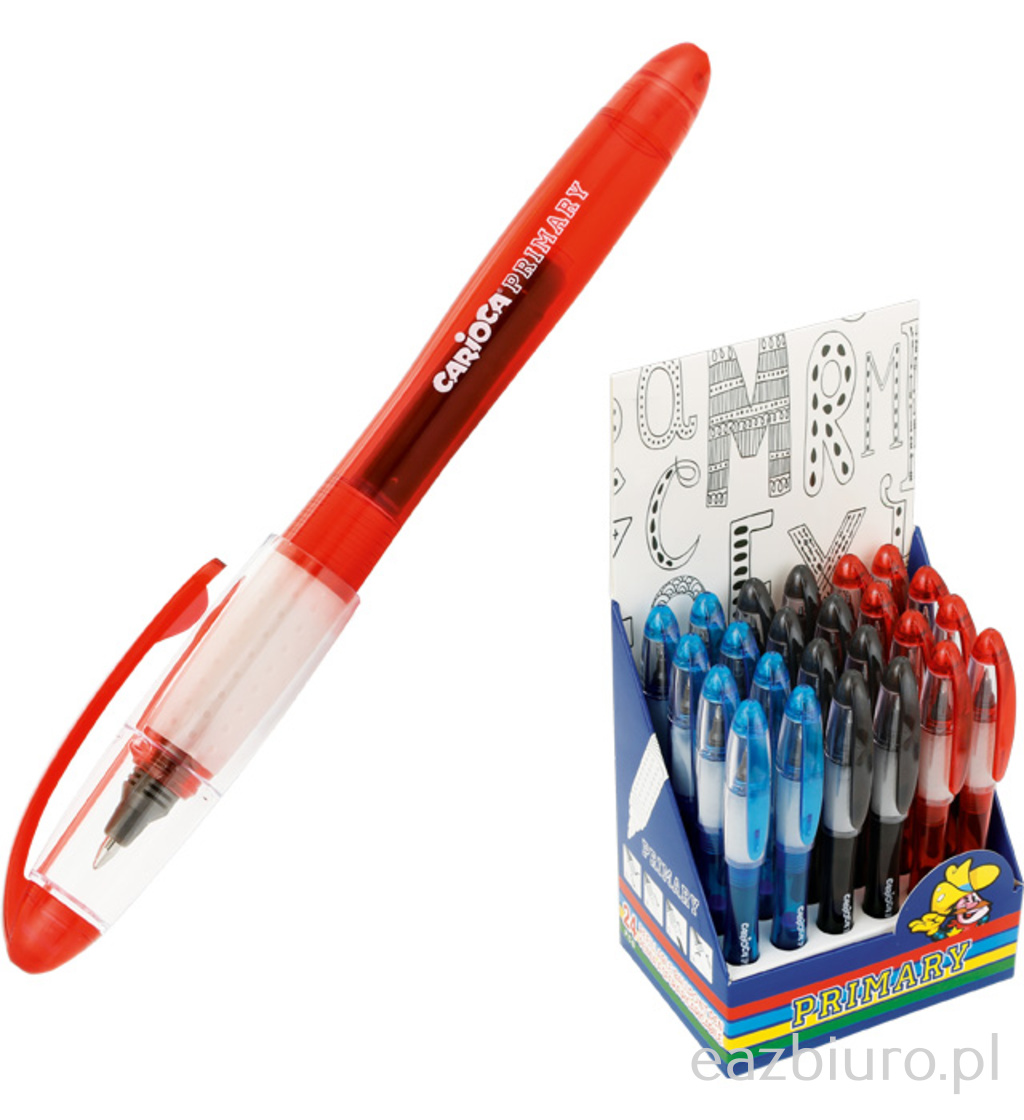 Pióro kulkowe na naboje carioca primary (41557) | biuroweokazje.pl | Kup bez ryzyka!