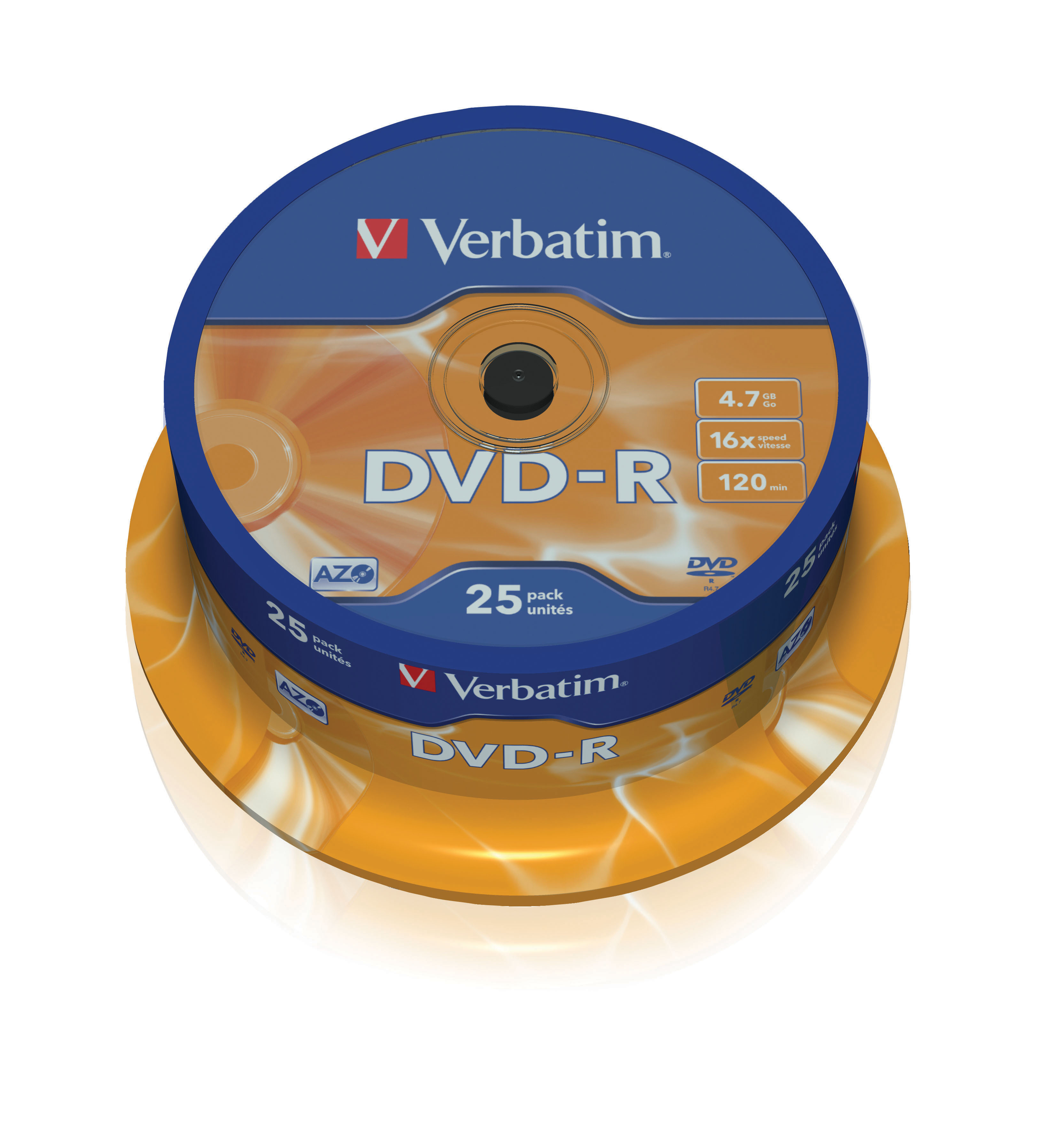 Płyta dvd-r Verbatim 4,7gb cake 25 | biuroweokazje.pl | Skorzystaj z rabatu!