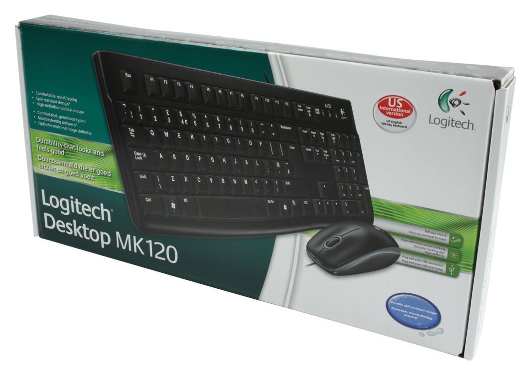 Klawiatura + mysz logitech mk120 | biuroweokazje.pl | Zamów natychmiast!