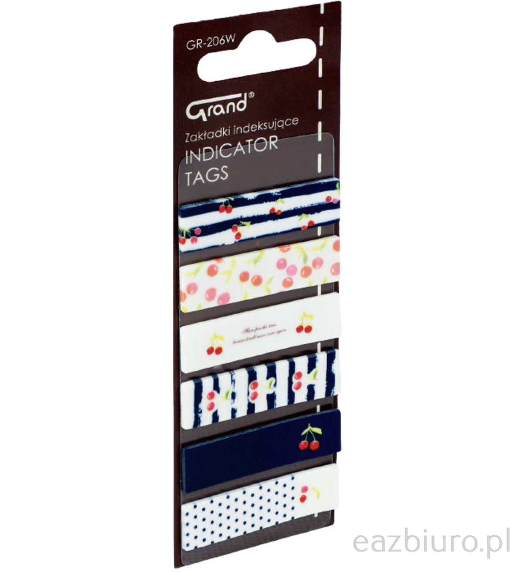 Zakładki indeksujące Grand wiśnie gr-206w | biuroweokazje.pl | Wybierz hit!