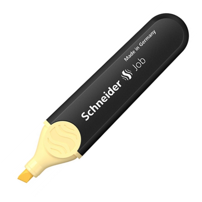 Zakreślacz Schneider job pastel, 1-5 mm, waniliowy | biuroweokazje.pl | Skorzystaj z rabatu!