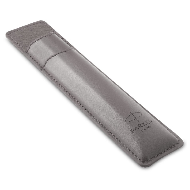 Parker pudełko etui z ekoskóry grafitowe typ sleeve | biuroweokazje.pl | Kliknij i kup!