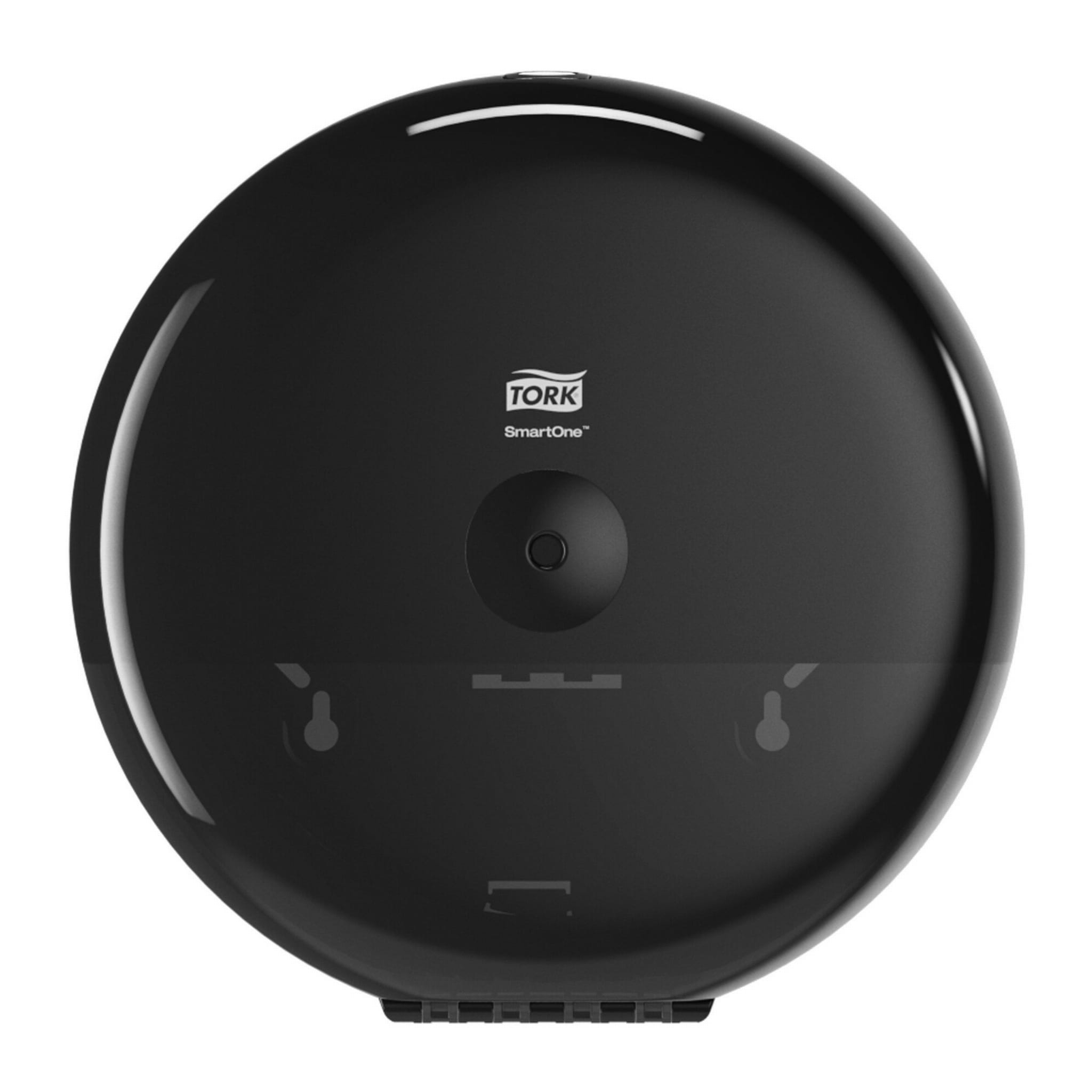 Dozownik Tork smartone do papieru toaletowego, czarny | biuroweokazje.pl | Zamów już dziś!