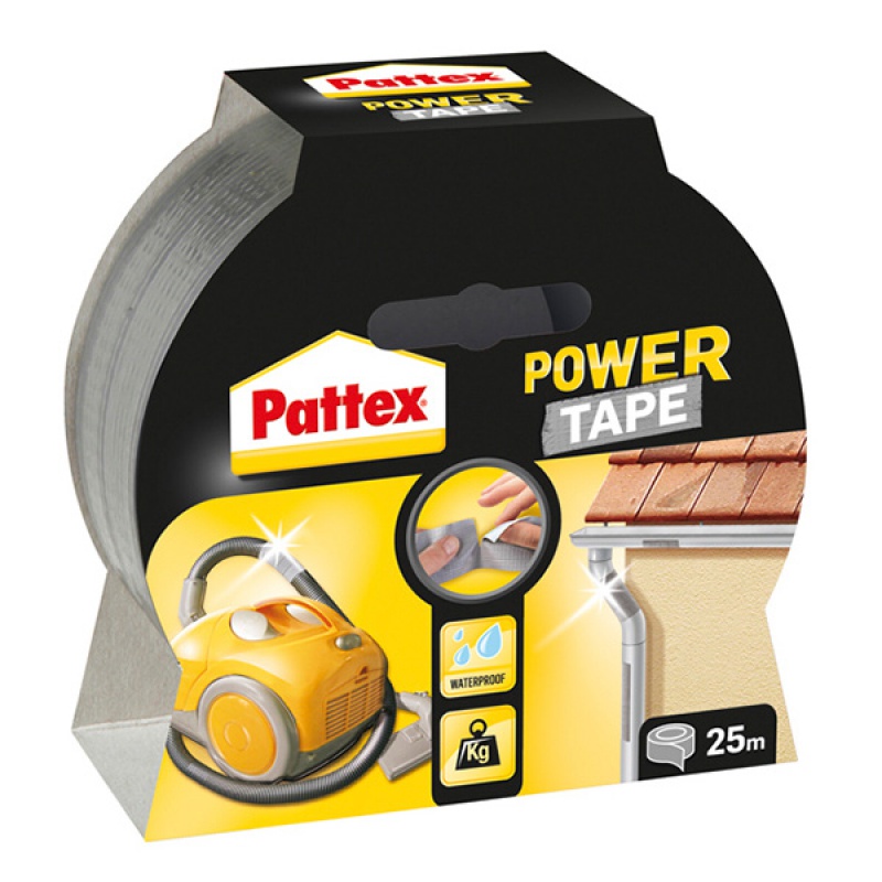 Taśma Pattex power tape, 48mm x 25m, srebrna | biuroweokazje.pl | Zamów swój egzemplarz