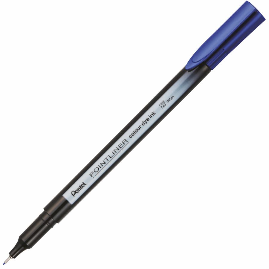 Cienkopis Pointliner colour Pentel niebieski | biuroweokazje.pl | Wybierz pewny zakup
