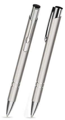 Długopis cosmo c-04 srebrny matowy | biuroweokazje.pl | Kup teraz!