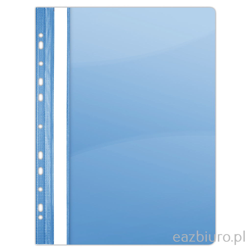 Skoroszyt Donau, pvc, A4, twardy, 150 160mikr., wpinany, niebieski | biuroweokazje.pl | Kup taniej!