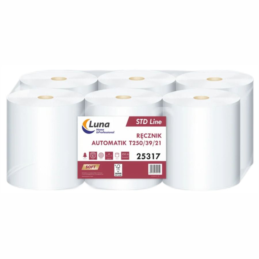 Ręcznik Automatik 6 rolek Soft STD-line celuloza 2-warstwowy | biuroweokazje.pl | Kup wyjątkowo!