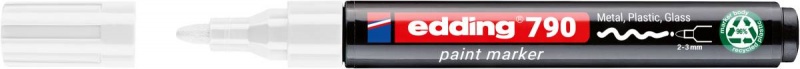 Marker olejowy Edding E-790 PCR biały | biuroweokazje.pl | Wybierz i kup!