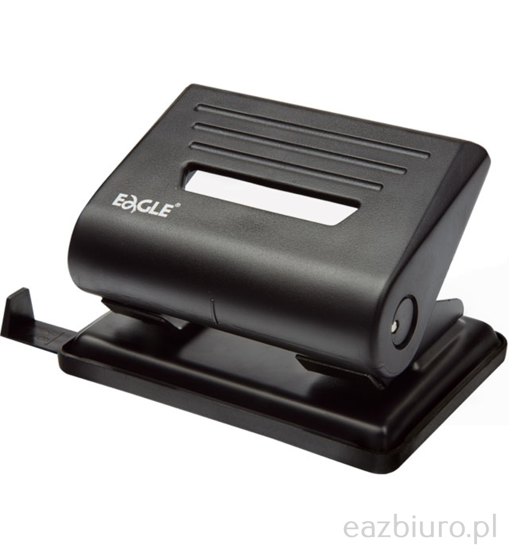 Dziurkacz Eagle 837 czarny 25 kartek | biuroweokazje.pl | Sprawdź ofertę!