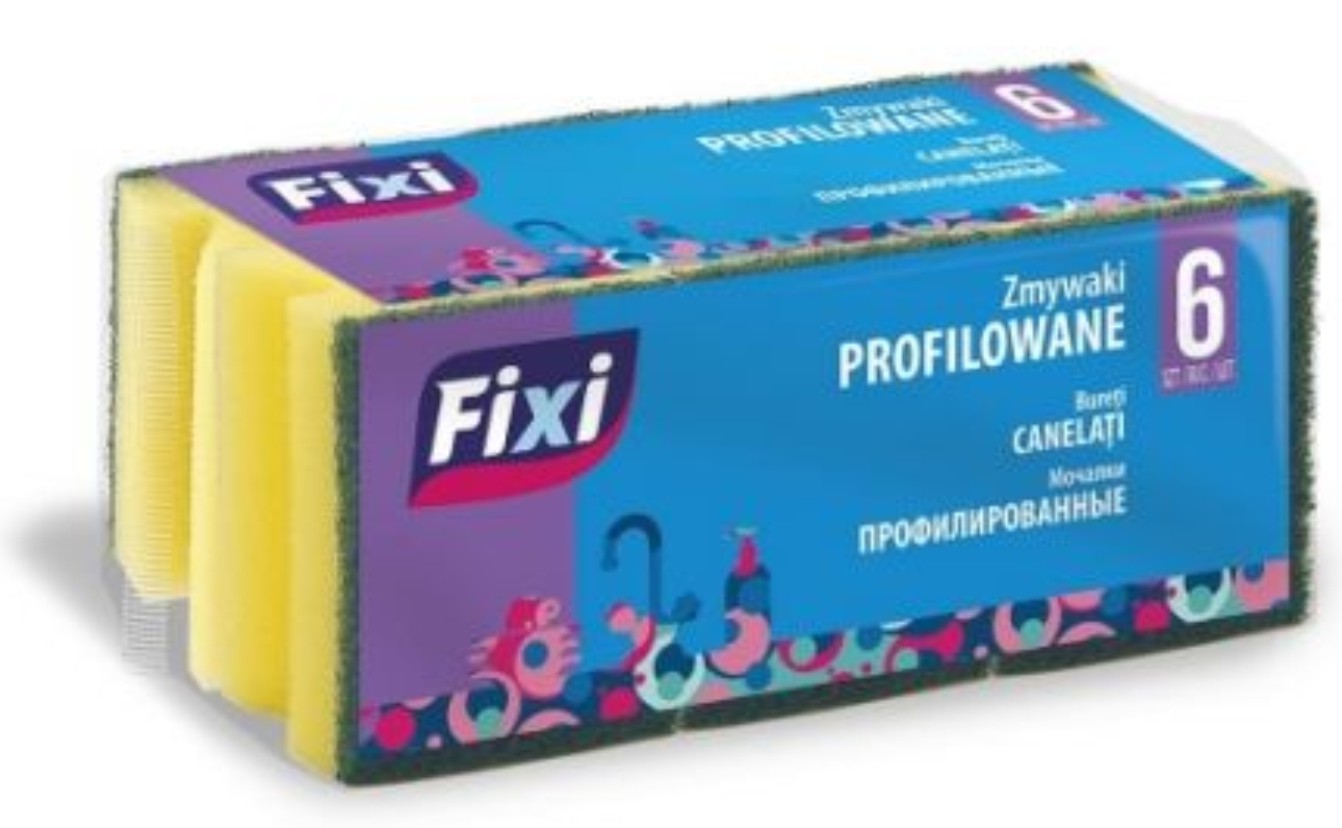 Gabka do naczyń zestaw 6 sztuk | biuroweokazje.pl | Działaj śmiało!