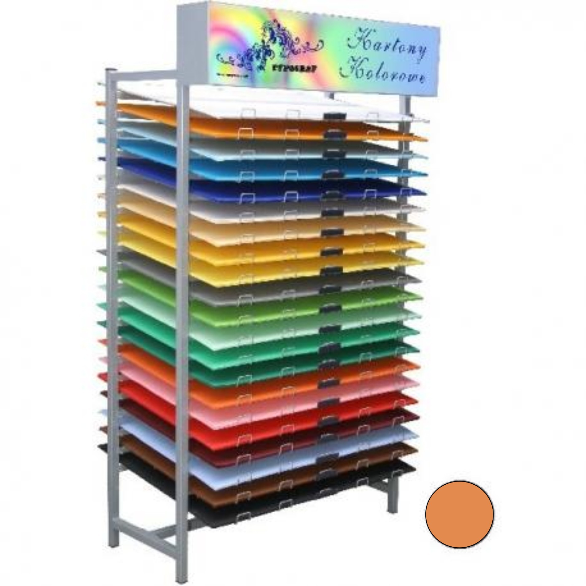 Karton 230 g 50x70 jasno pomarańczowy Typograf | biuroweokazje.pl | Nie czekaj!