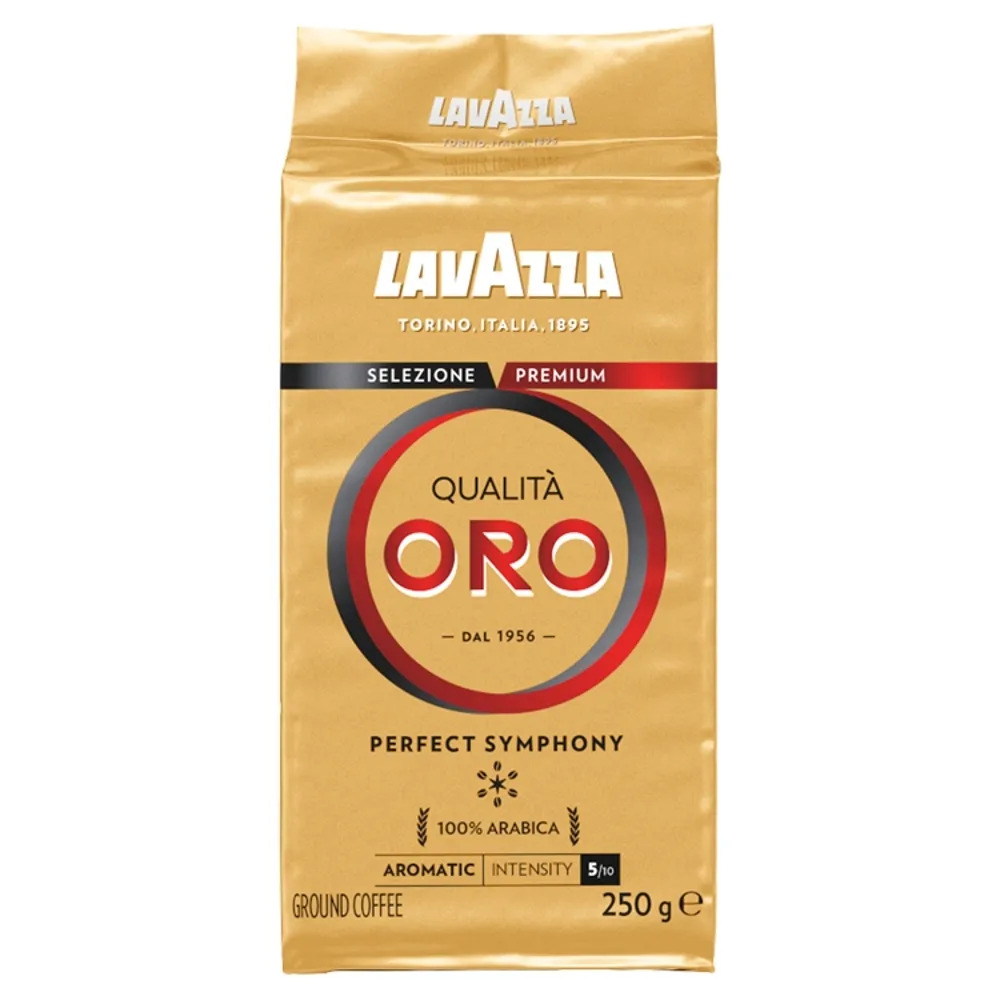 Kawa mielona Lavazza Qualita Oro 250 g | biuroweokazje.pl | Kup skutecznie!