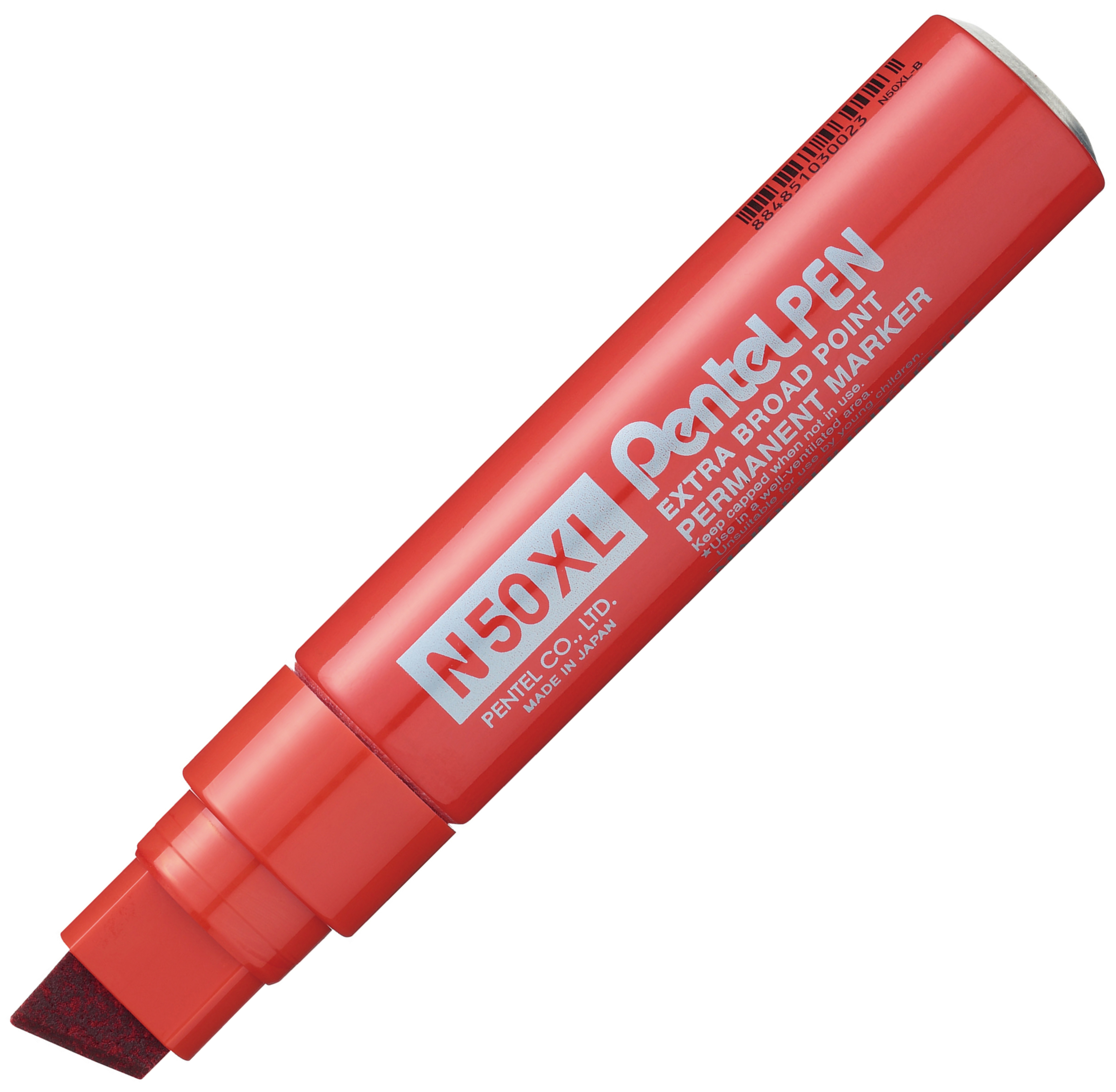 Marker permanentny gruby Pentel n50xl czerwony | biuroweokazje.pl | Kup już teraz!