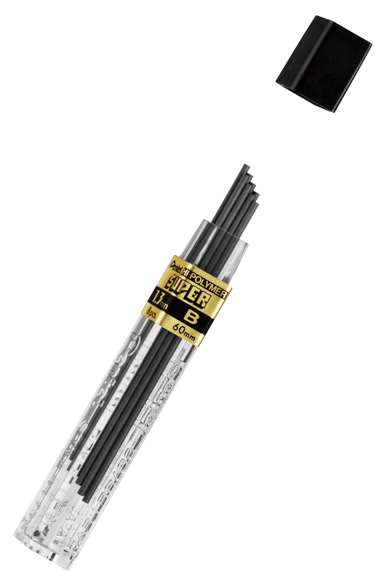 Grafity ołówkowe 1,3 mm Pentel CH13-BX 2B | biuroweokazje.pl | Kup w sekundę!