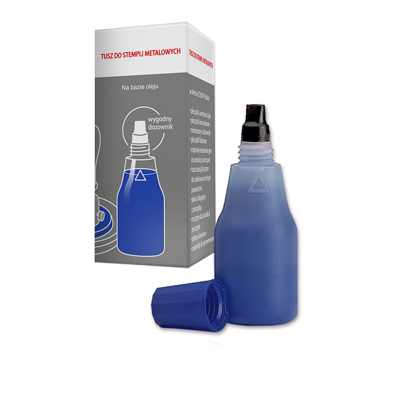 Tusz Colop do stempli metalowych niebieski 25 ml | biuroweokazje.pl | Dodaj do koszyka!