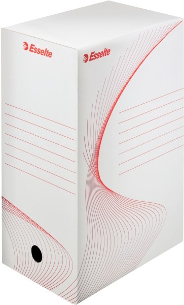 Pudło archiwizacyjne boxy 150 mm, pojemność 1500 kartek, biały - pojemnik do archiwizacji | biuroweokazje.pl | Weź najlepsze!