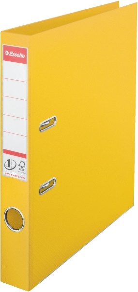 Segregator Esselte no1, A4, A4 50 mm, żółty | biuroweokazje.pl | Zamów korzystnie!