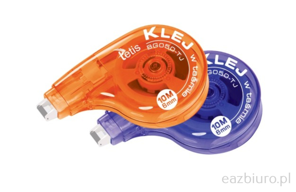 Klej w taśmie Tetis bg050-tj 6 mm x 10 m | biuroweokazje.pl | Weź najlepsze!