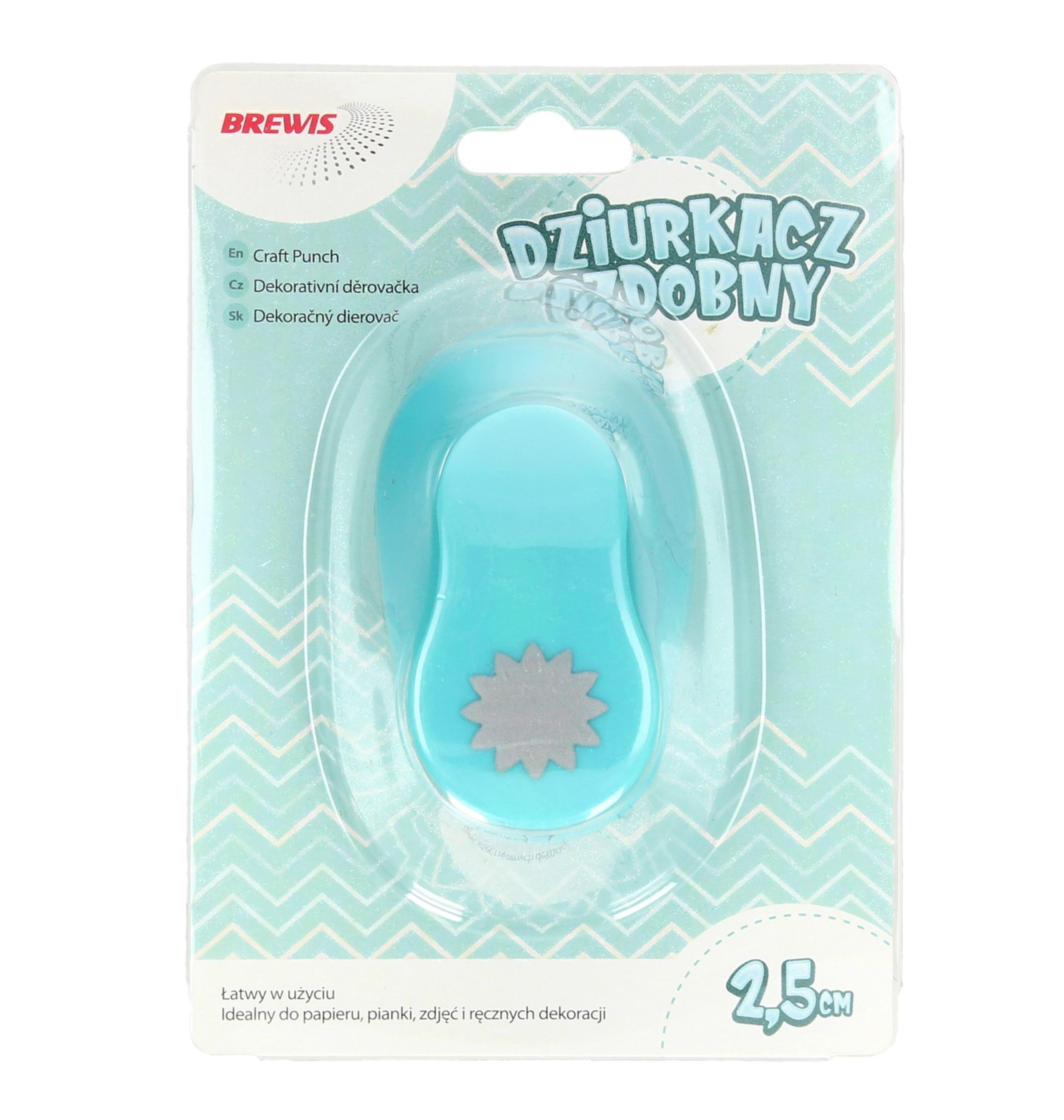 Dziurkacz ozdobny 2,5 cm kwiatek 2 | biuroweokazje.pl | Zamów błyskawicznie!