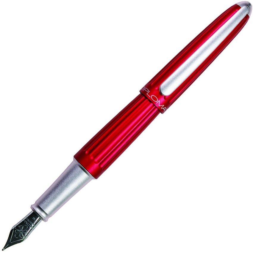 Pióro wieczne Diplomat aero, m, czerwone | biuroweokazje.pl | Zamów bez czekania