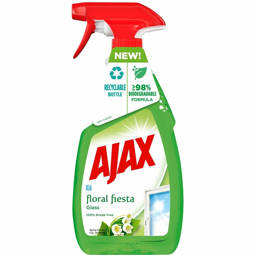 Płyn do mycia szyb Ajax Floral Fiesta konwalia 500 ml | biuroweokazje.pl | Skorzystaj dziś!