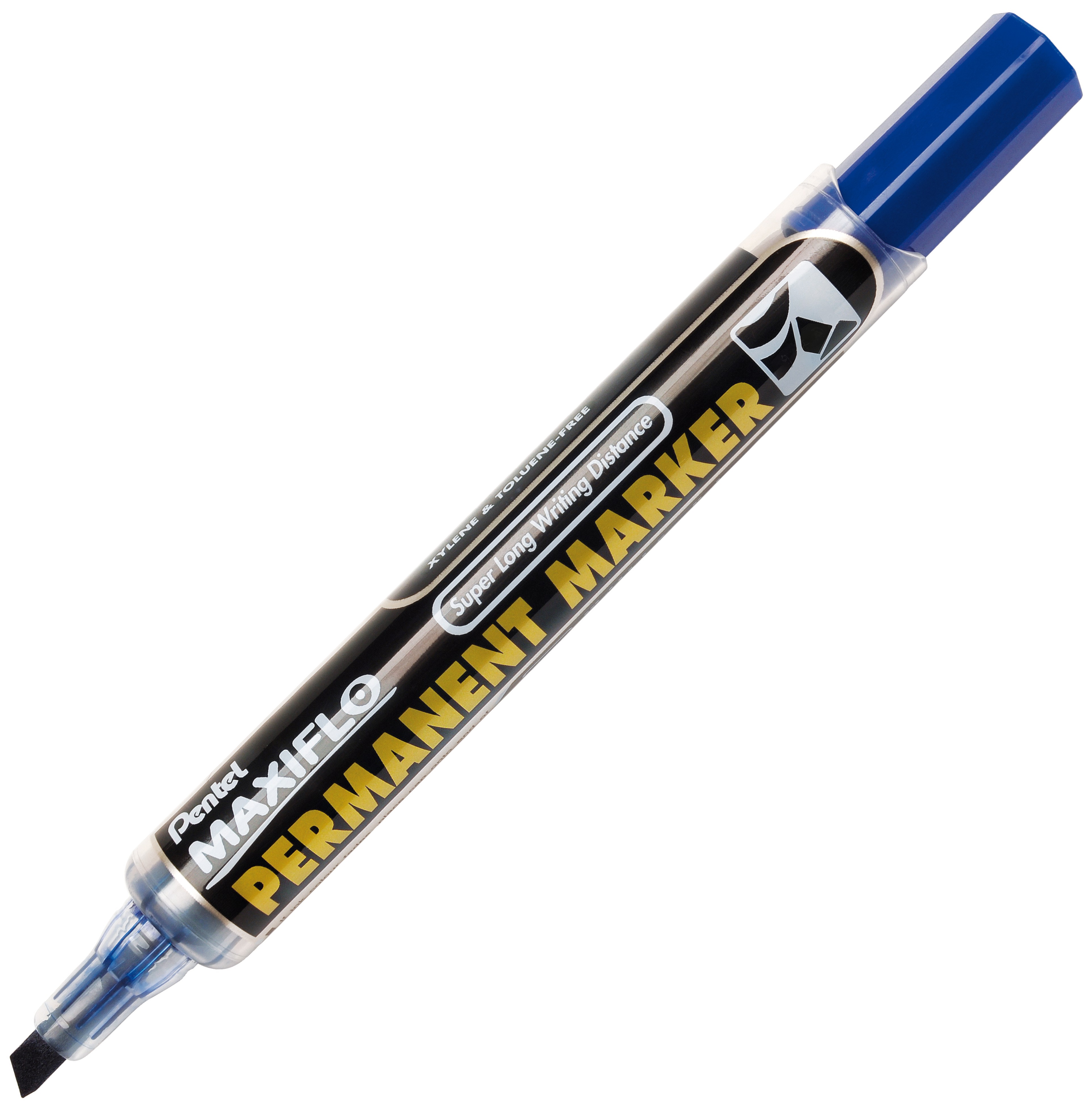 Marker permanentny Pentel maxiflo nlf60 niebieski | biuroweokazje.pl | Kup sprytnie!