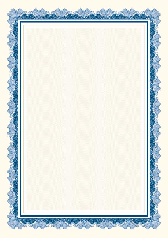 Dyplom Galeria Papieru A4 falbala niebieski 170 g/m2 zestaw 25 sztuk | biuroweokazje.pl | Skorzystaj dziś!