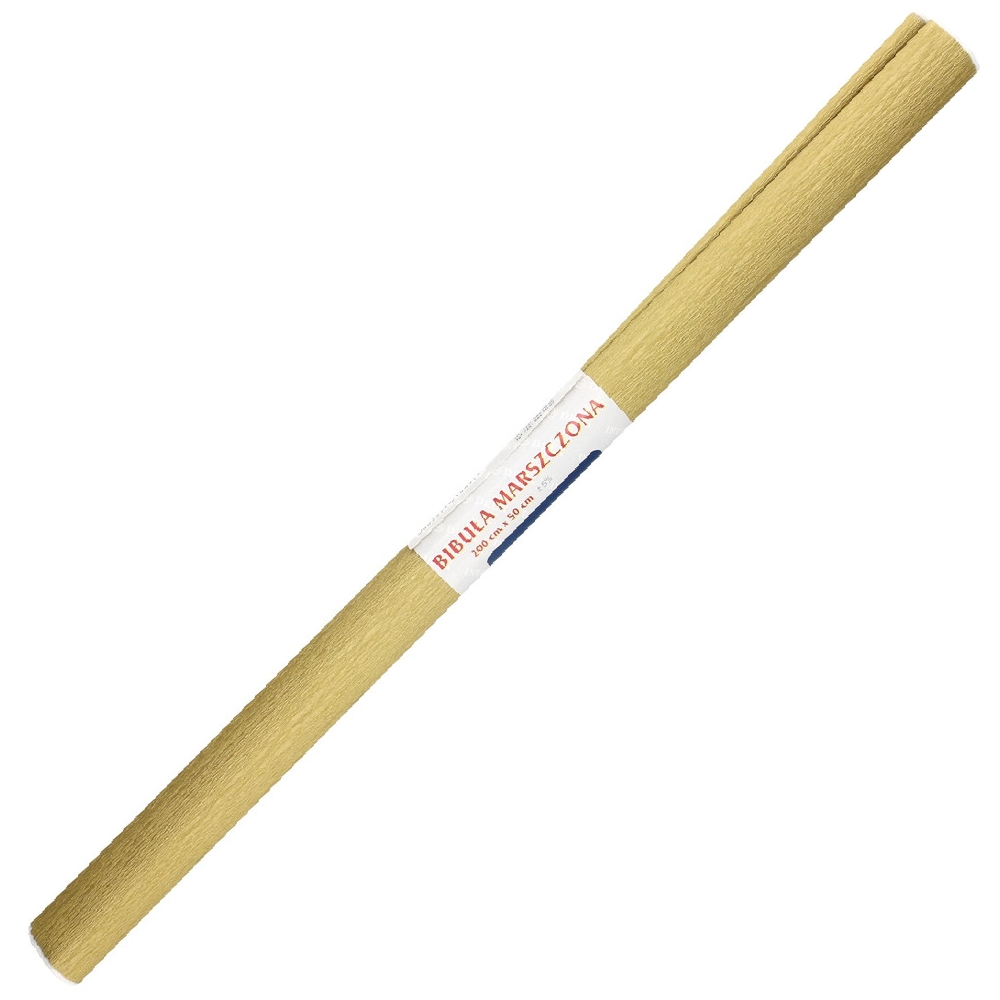 Bibuła marszczona złota 