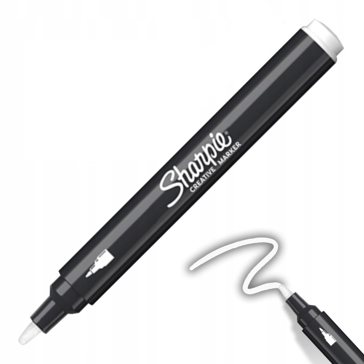 Sharpie kreatywny marker akrylowy white (biały) | biuroweokazje.pl | Weź okazję!