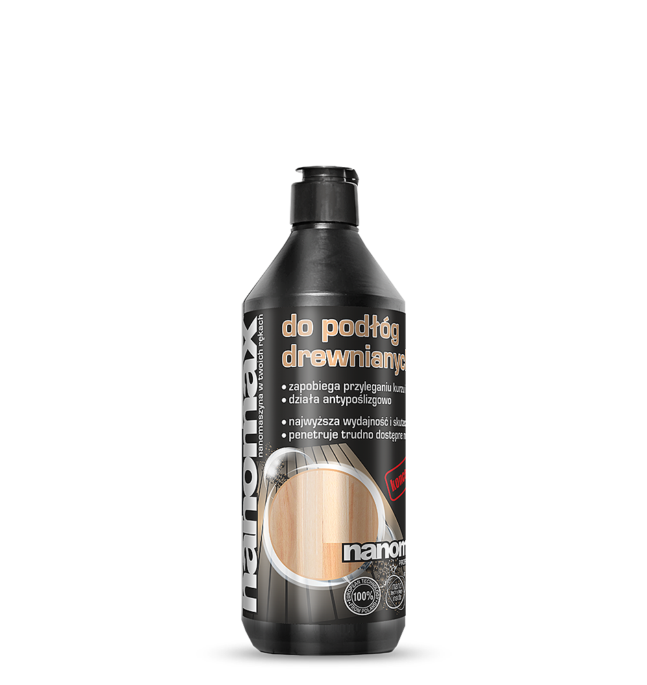 Nanomax do podłóg drewnianych 0,5 l | biuroweokazje.pl | Zamów już dziś!