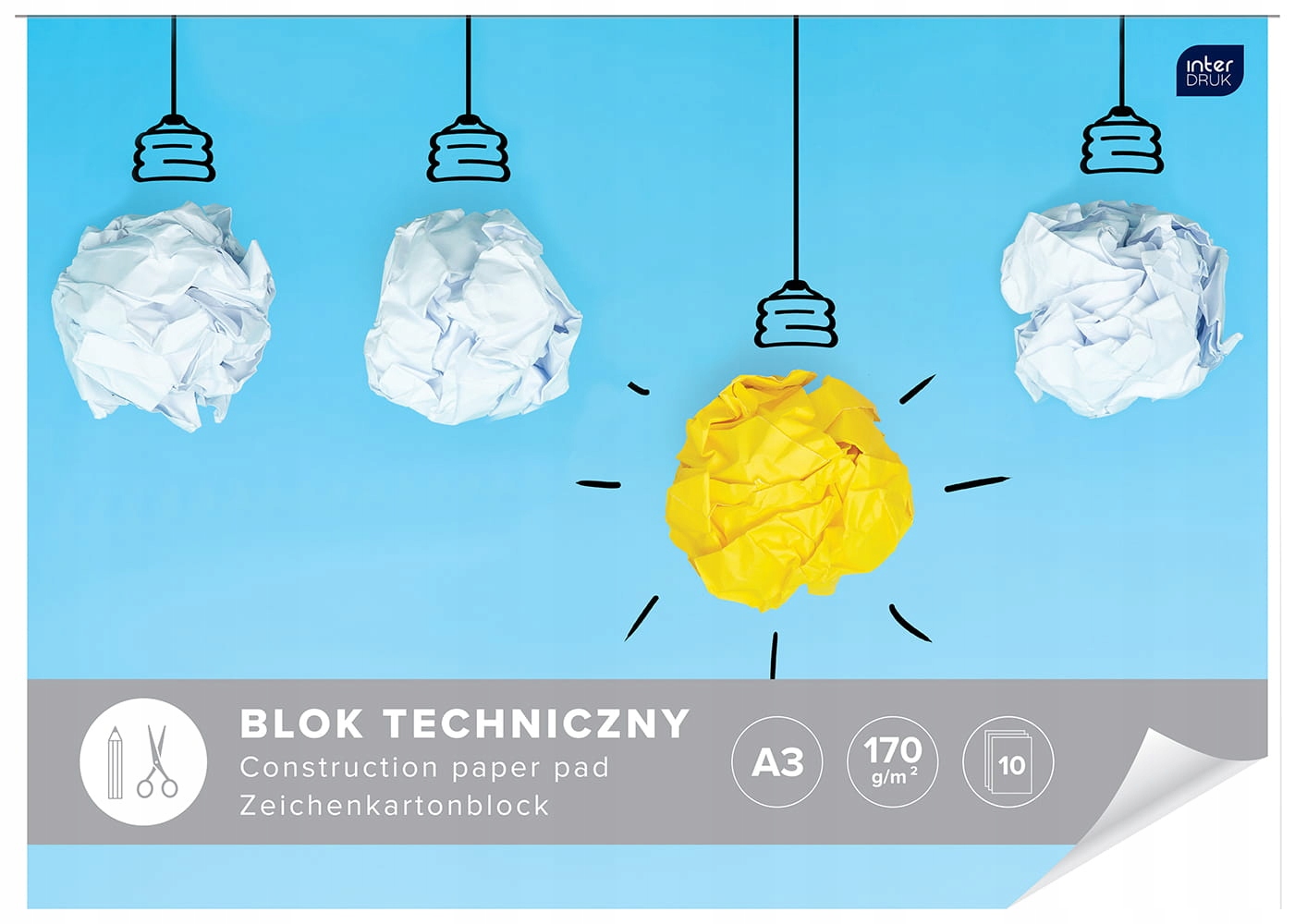 Blok techniczny A3 10k. | biuroweokazje.pl | Zrób krok do lepszego wyboru