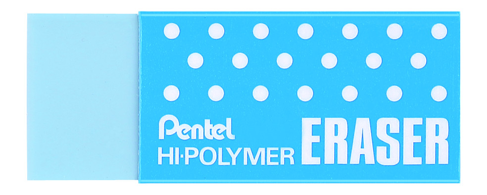 Gumka ołówkowa Pentel hiolymer zeh05 cm błękitna | biuroweokazje.pl | Skorzystaj dziś!