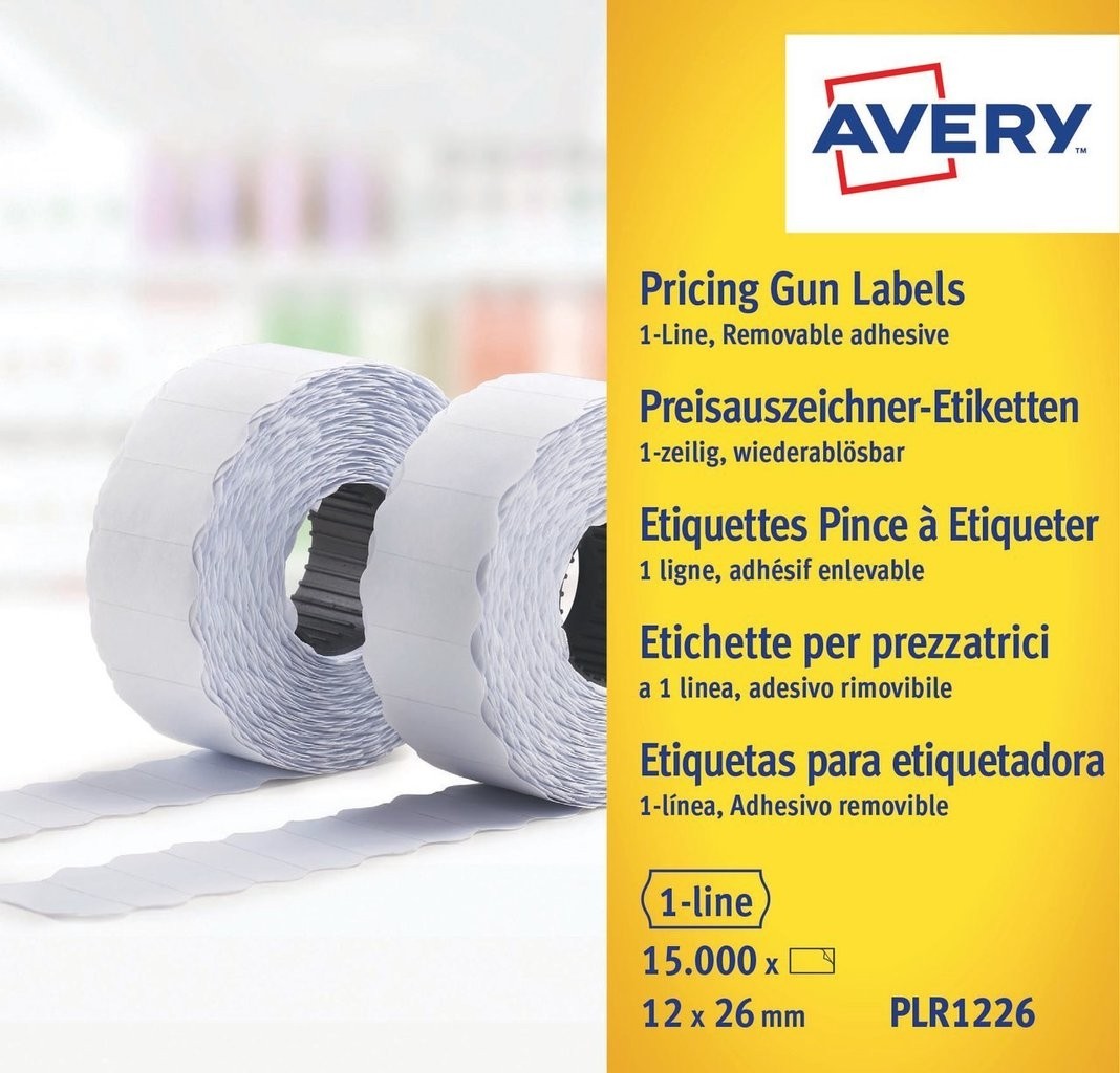 Etykiety avery fb-białe 1f26x12 zestaw 10 sztuk usuwalne | biuroweokazje.pl | Wybierz i kup!