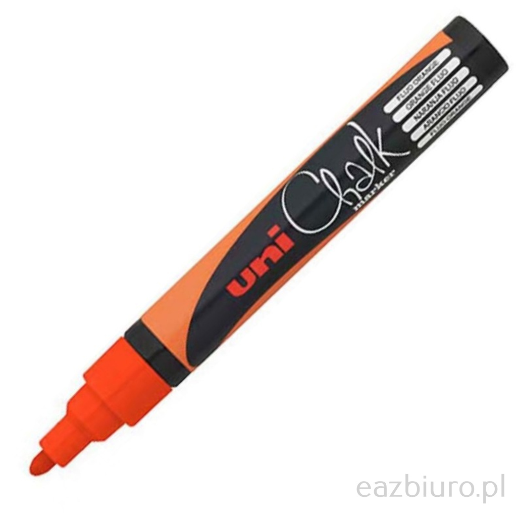 Marker kredowy pwe-5 m, pomarańczowy, uni | biuroweokazje.pl | Zamów od ręki!