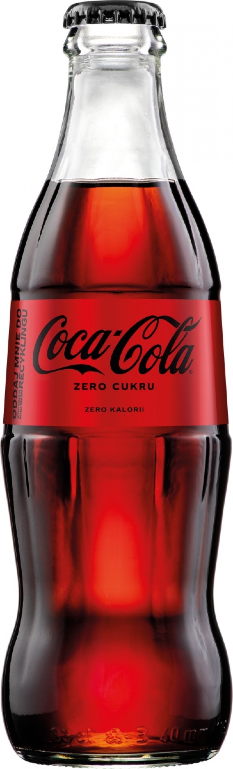 Napój Coca-Cola Zero butelka szklana, 0,33l | biuroweokazje.pl | Zobacz najlepszą cenę