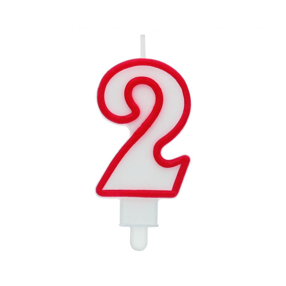 Świeczki urodzinowe cyfra 2 do biura | biuroweokazje.pl | Kup już teraz!
